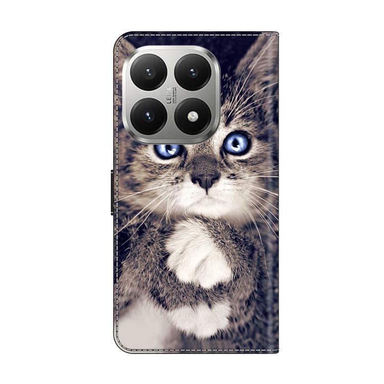 For Xiaomi 15T 5G Crystal-Like Painted Vegan Leather Phone Case