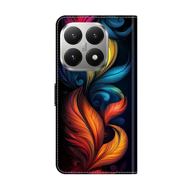 For Xiaomi 15T 5G Crystal-Like Painted Vegan Leather Phone Case