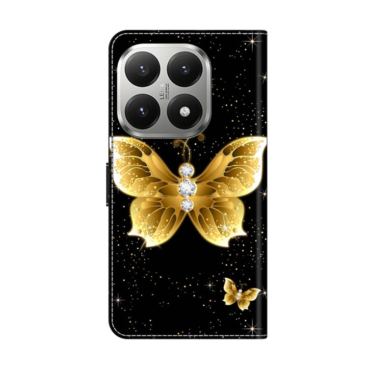 For Xiaomi 15T 5G Crystal-Like Painted Vegan Leather Phone Case