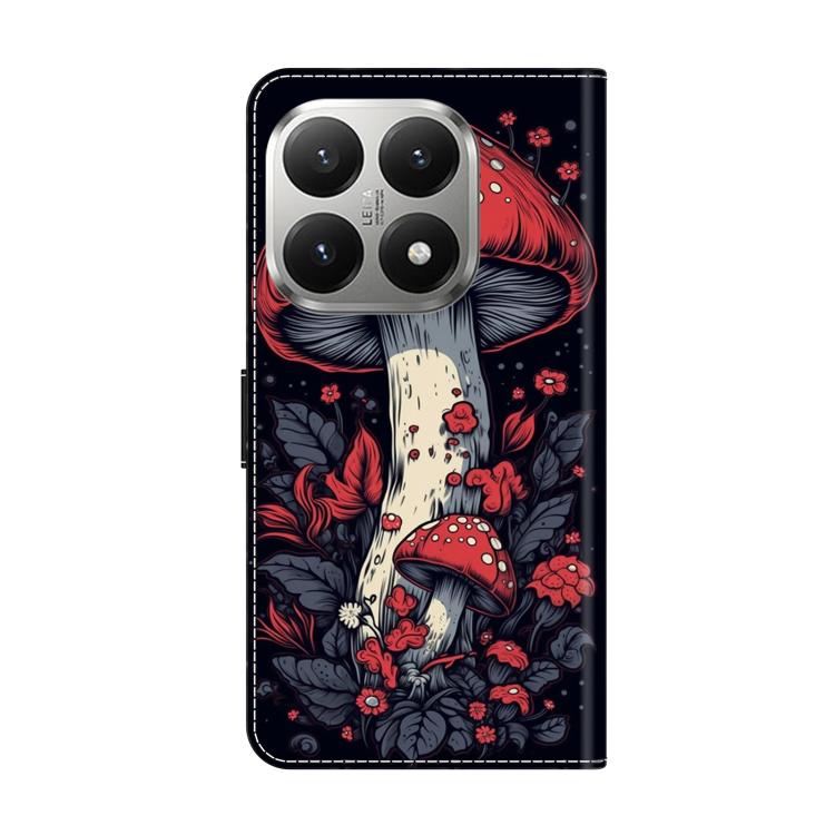 For Xiaomi 15T 5G Crystal-Like Painted Vegan Leather Phone Case