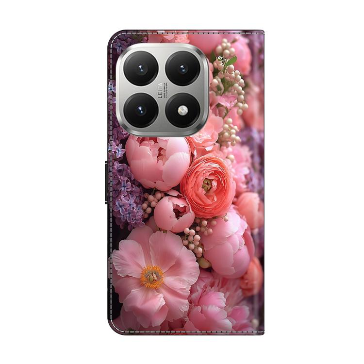 For Xiaomi 15T 5G Crystal-Like Painted Vegan Leather Phone Case