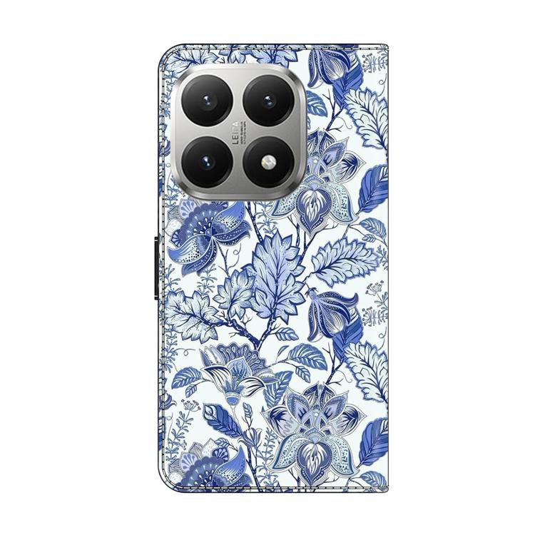 For Xiaomi 15T 5G Crystal-Like Painted Vegan Leather Phone Case
