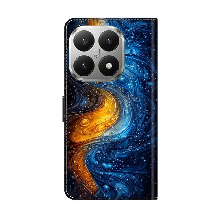 For Xiaomi 15T 5G Crystal-Like Painted Vegan Leather Phone Case