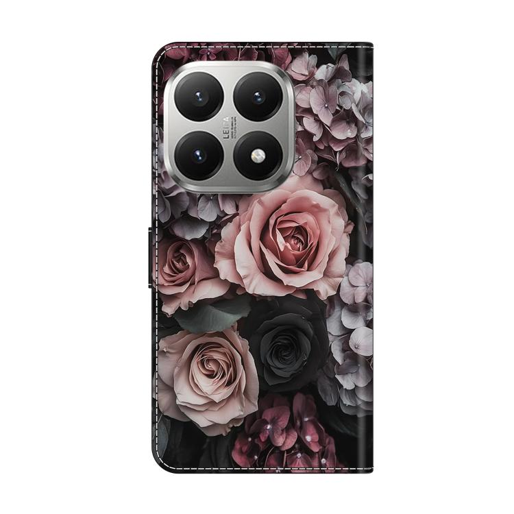For Xiaomi 15T 5G Crystal-Like Painted Vegan Leather Phone Case