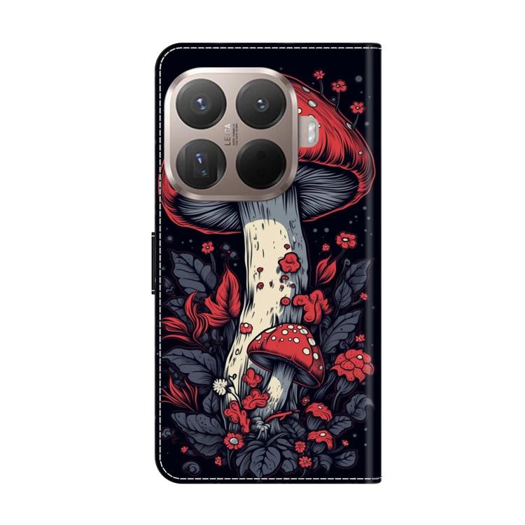 For Xiaomi 15T Pro 5G Crystal-Like Painted Vegan Leather Phone Case