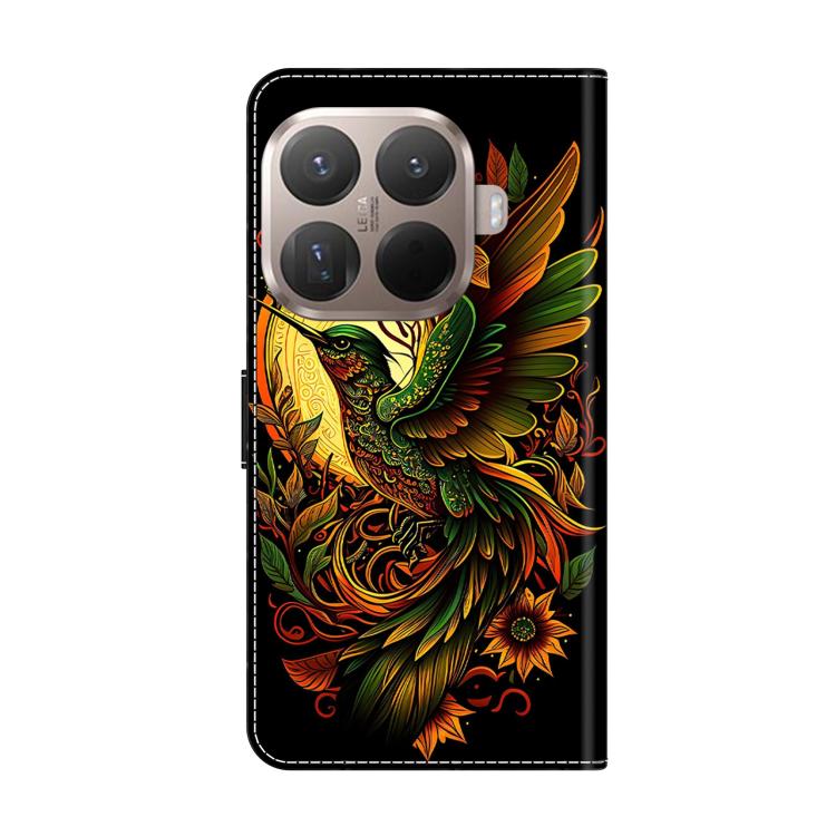For Xiaomi 15T Pro 5G Crystal-Like Painted Vegan Leather Phone Case