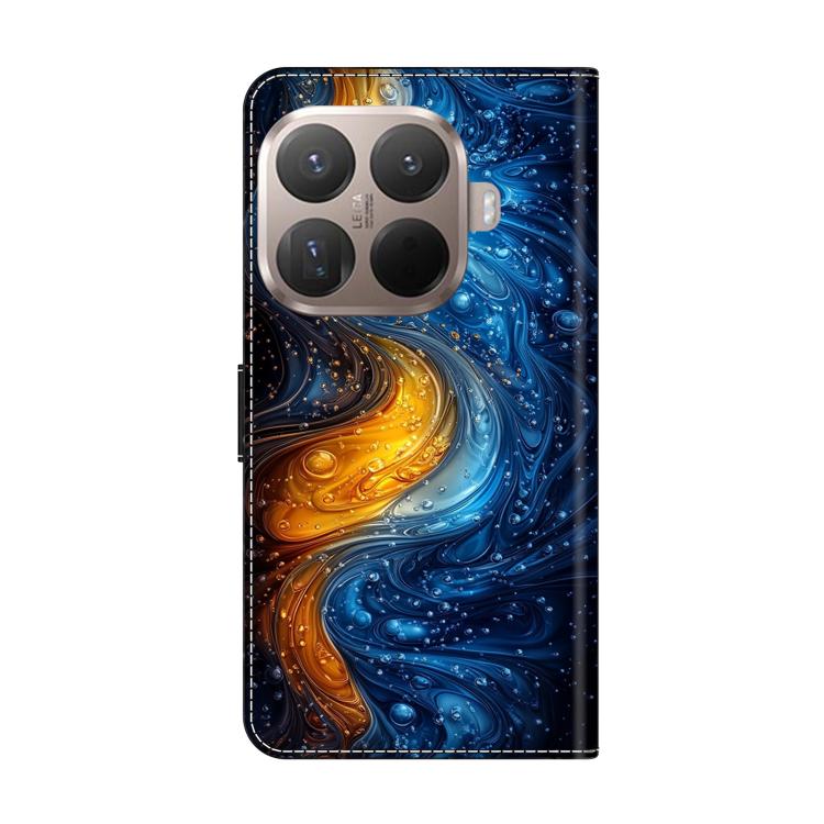 For Xiaomi 15T Pro 5G Crystal-Like Painted Vegan Leather Phone Case