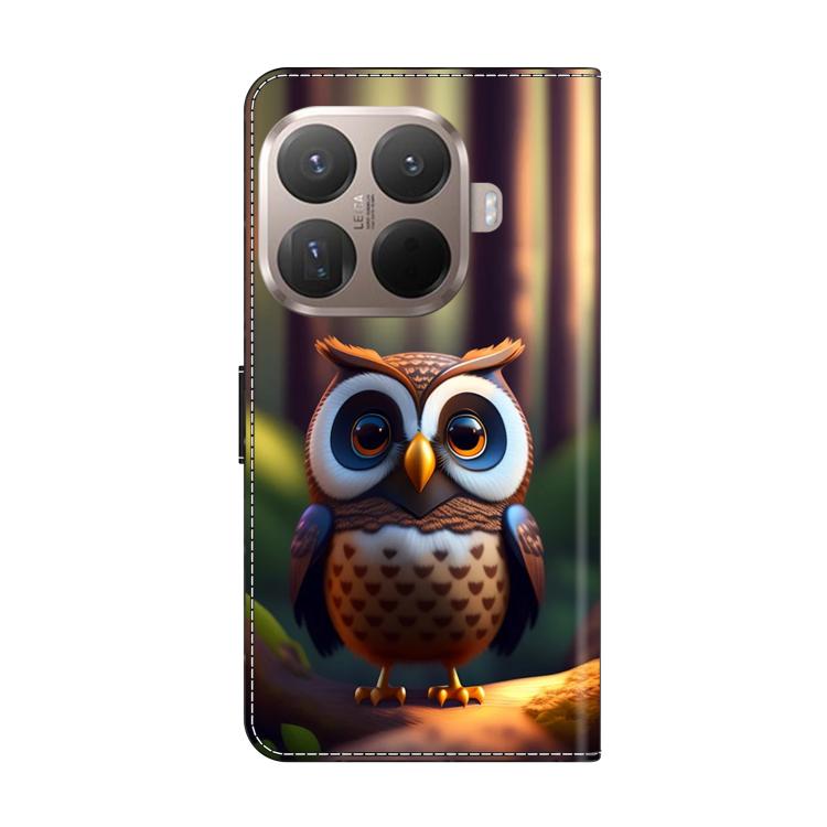 For Xiaomi 15T Pro 5G Crystal-Like Painted Vegan Leather Phone Case