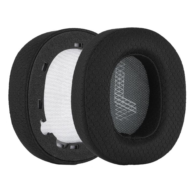 For JBL Live 650BTNC / 660NC / E65BTNC / Duet NC XDcase 1 Pair Headset Replacement Ear Pads with Prying Tool - Mesh Fabric-Black
