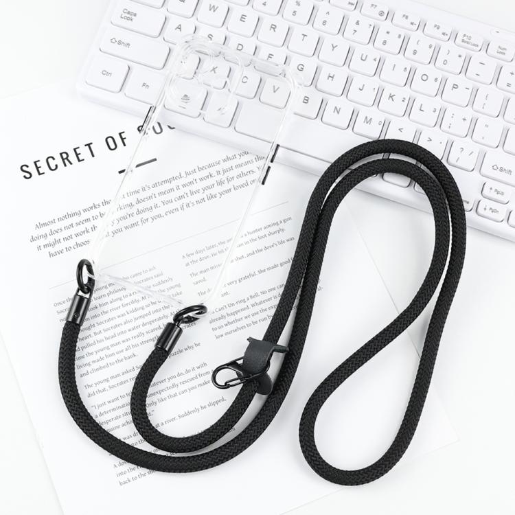 For iPhone 17 Four-corner Shockproof TPU Phone Case with Lanyard