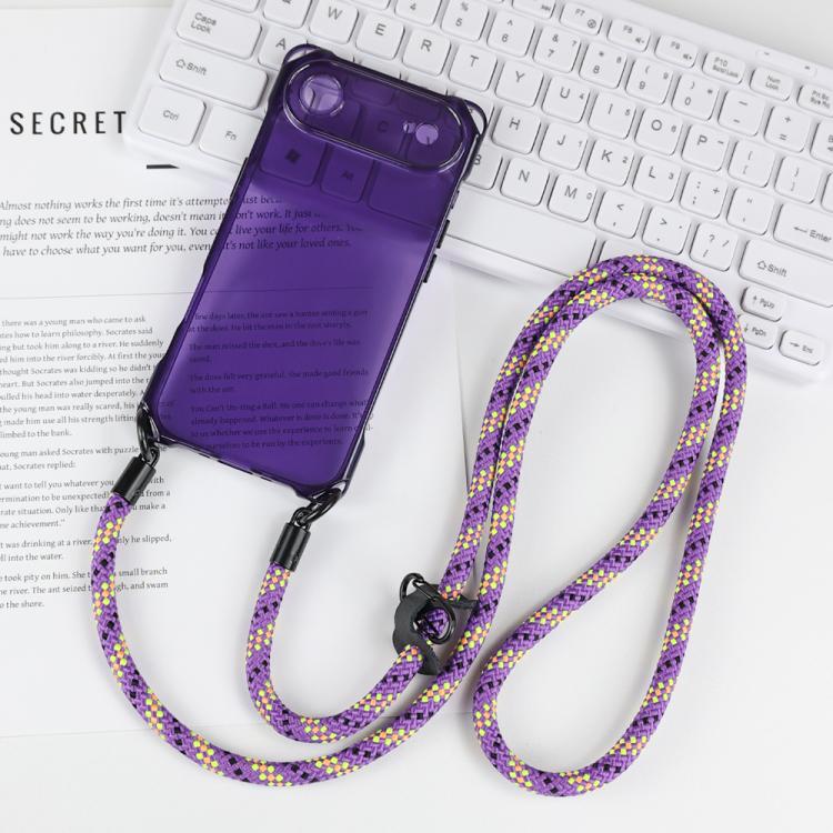 For iPhone Air Four-corner Shockproof TPU Phone Case with Lanyard