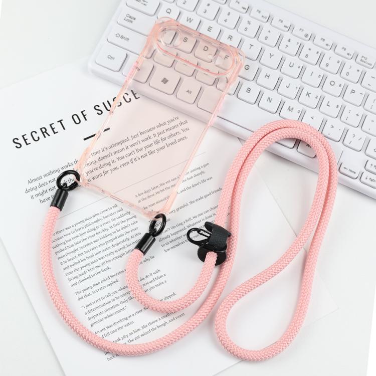 For iPhone Air Four-corner Shockproof TPU Phone Case with Lanyard