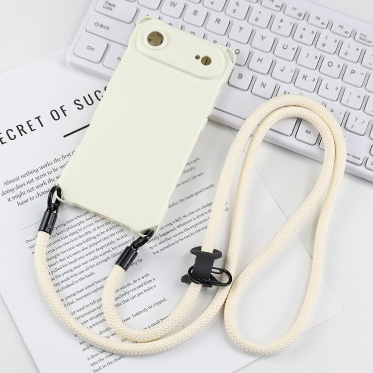 For iPhone Air Four-corner Shockproof TPU Phone Case with Lanyard