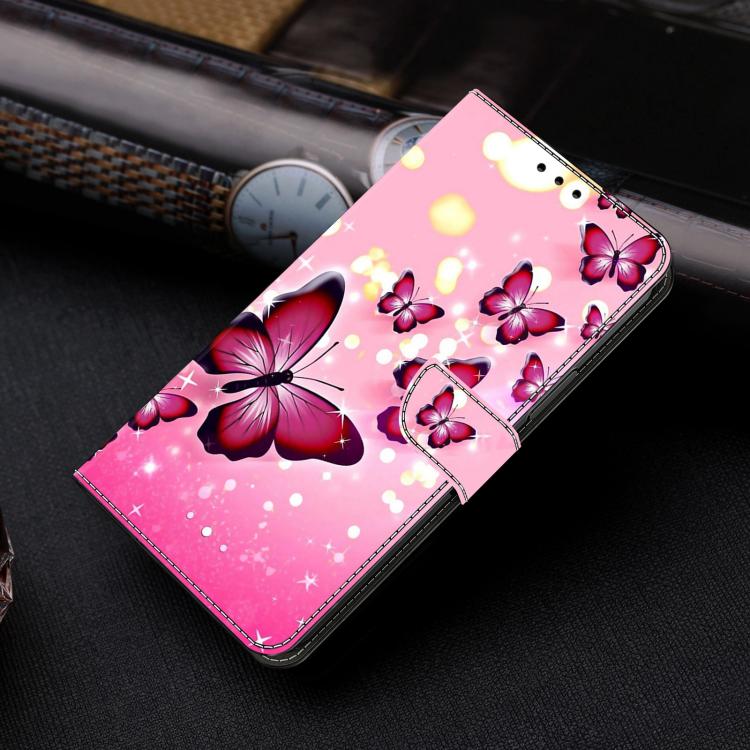 For Samsung Galaxy A37 5G Crystal-Like Painted Vegan Leather Phone Case