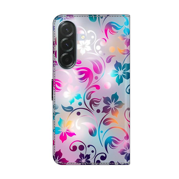 For Samsung Galaxy A37 5G Crystal-Like Painted Vegan Leather Phone Case