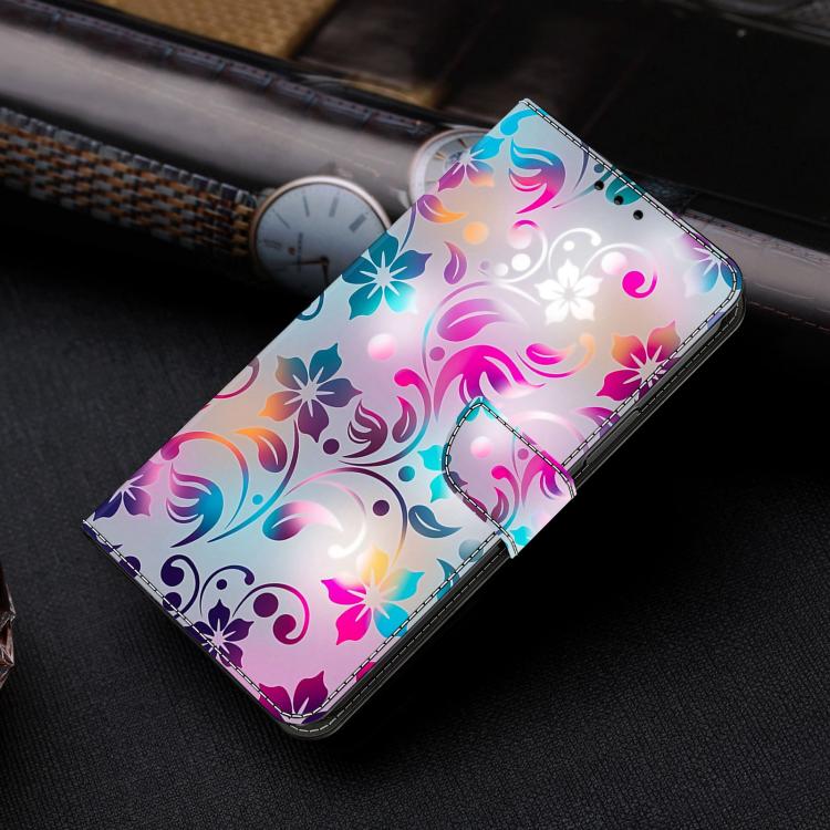 For Samsung Galaxy A37 5G Crystal-Like Painted Vegan Leather Phone Case