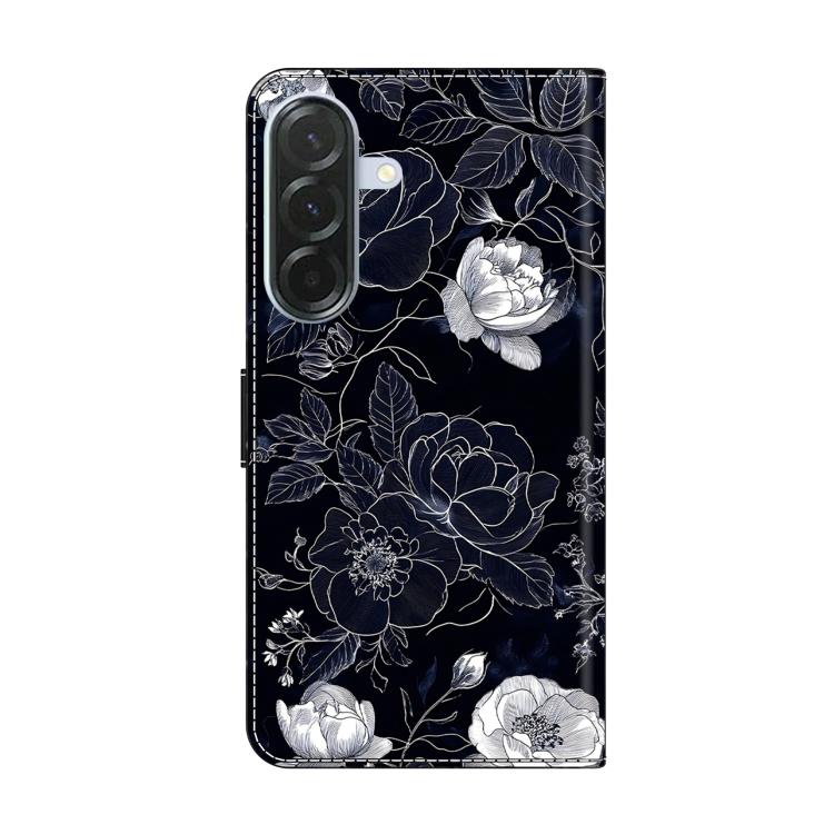 For Samsung Galaxy A37 5G Crystal-Like Painted Vegan Leather Phone Case