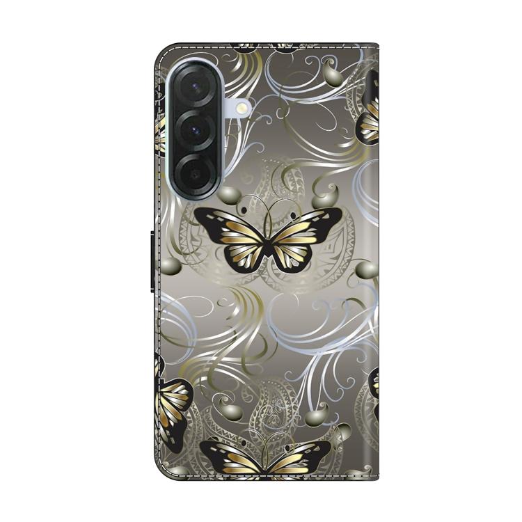 For Samsung Galaxy A37 5G Crystal-Like Painted Vegan Leather Phone Case