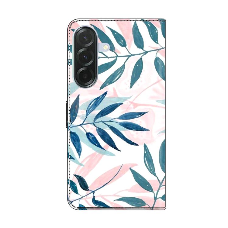 For Samsung Galaxy A37 5G Crystal-Like Painted Vegan Leather Phone Case