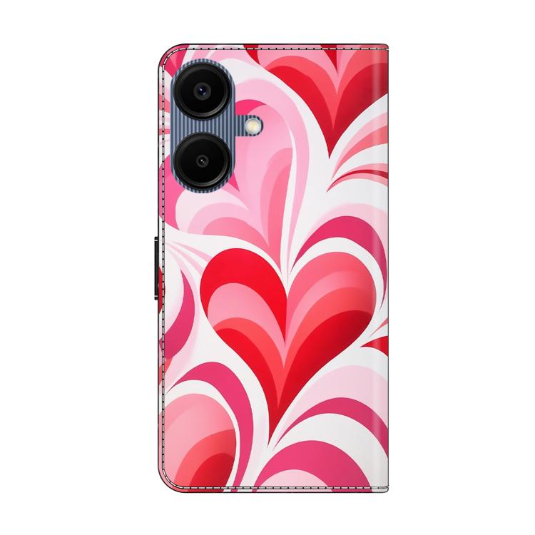 For Samsung Galaxy A07 4G / 5G Crystal-Like Painted Vegan Leather Phone Case