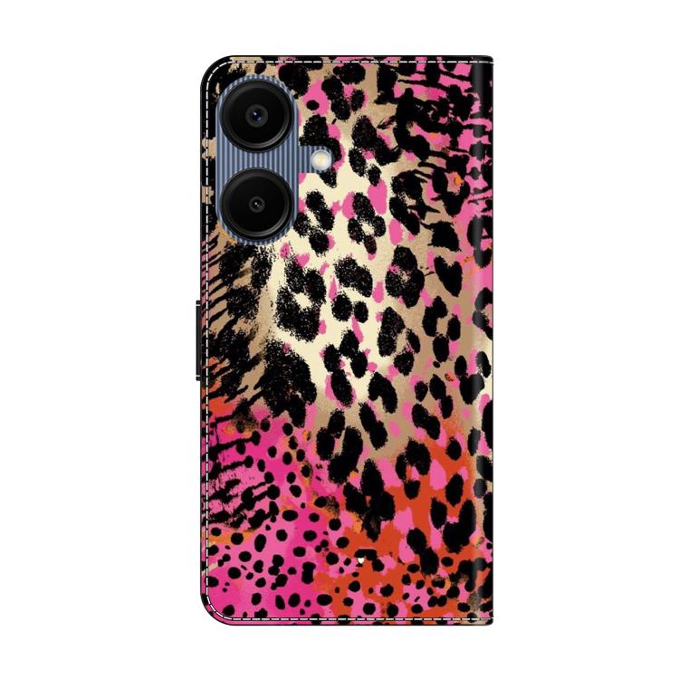 For Samsung Galaxy A07 4G / 5G Crystal-Like Painted Vegan Leather Phone Case