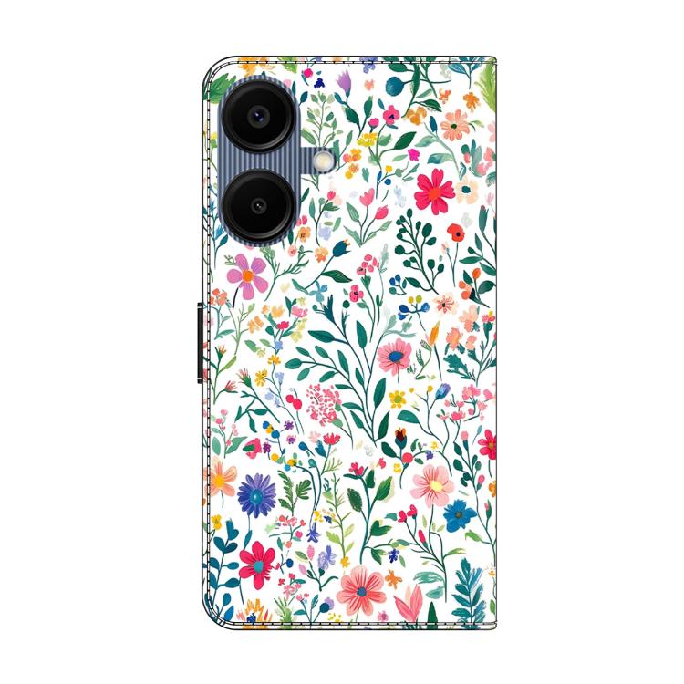 For Samsung Galaxy A07 4G / 5G Crystal-Like Painted Vegan Leather Phone Case