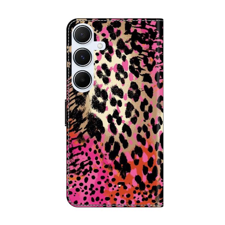 For Samsung Galaxy A25 5G Crystal-Like Painted Vegan Leather Phone Case