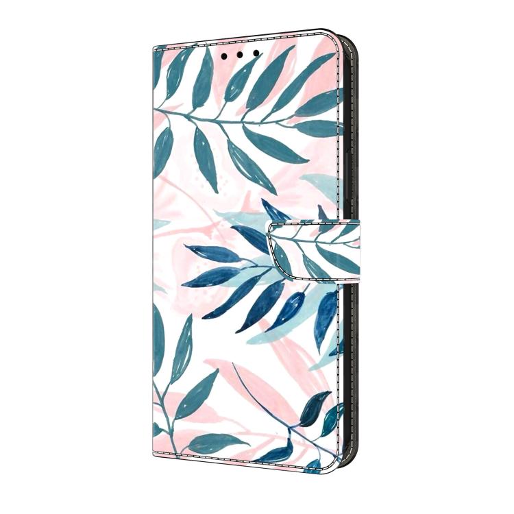 For Samsung Galaxy A25 5G Crystal-Like Painted Vegan Leather Phone Case