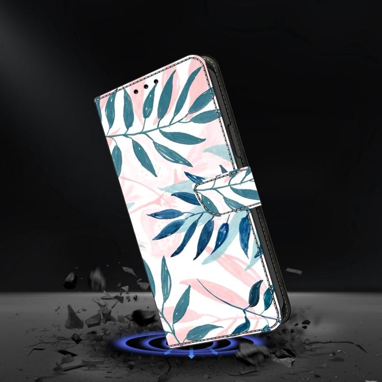 For Samsung Galaxy A25 5G Crystal-Like Painted Vegan Leather Phone Case