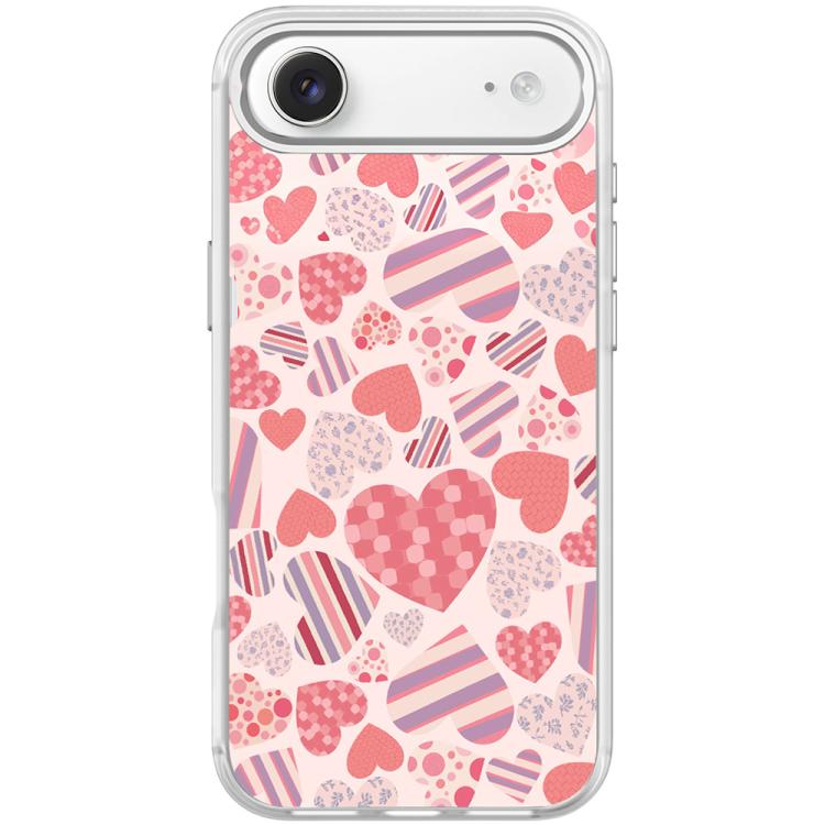 For iPhone Air Heart Collection Pattern Magnetic Phone Case