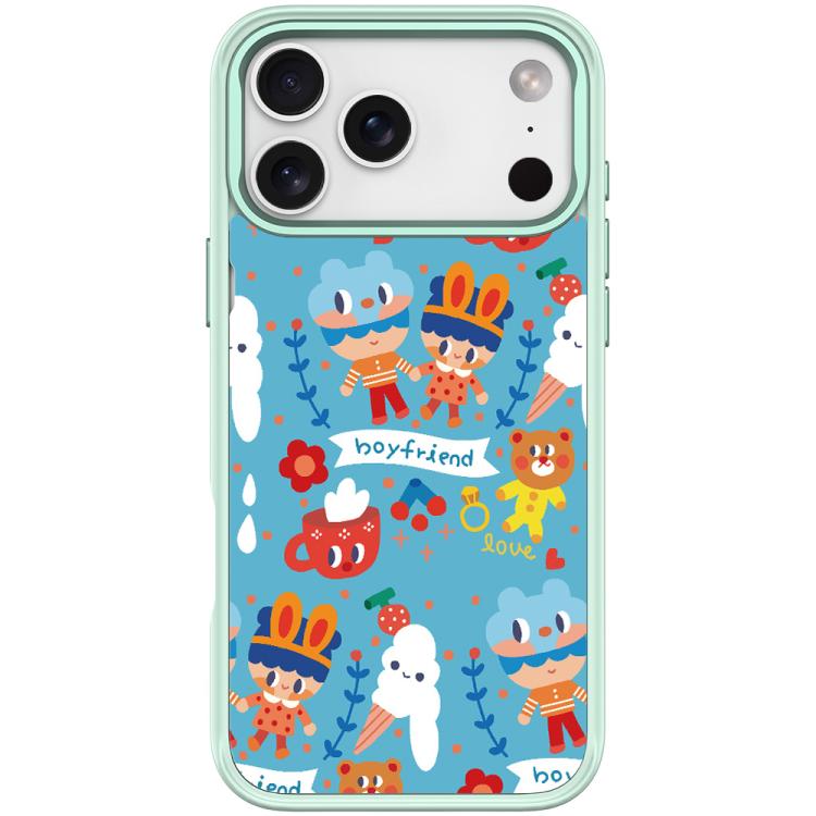 For iPhone 17 Pro Max Ice Cream Pattern Magnetic Phone Case