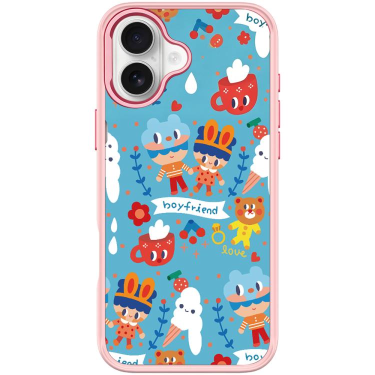 For iPhone 17 Ice Cream Pattern Magnetic Phone Case