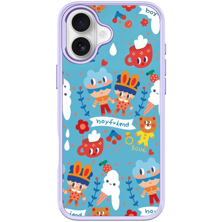 For iPhone 17 Ice Cream Pattern Magnetic Phone Case