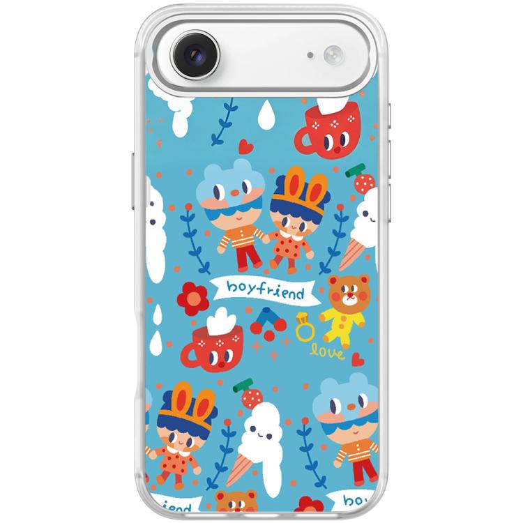 For iPhone Air Ice Cream Pattern Magnetic Phone Case