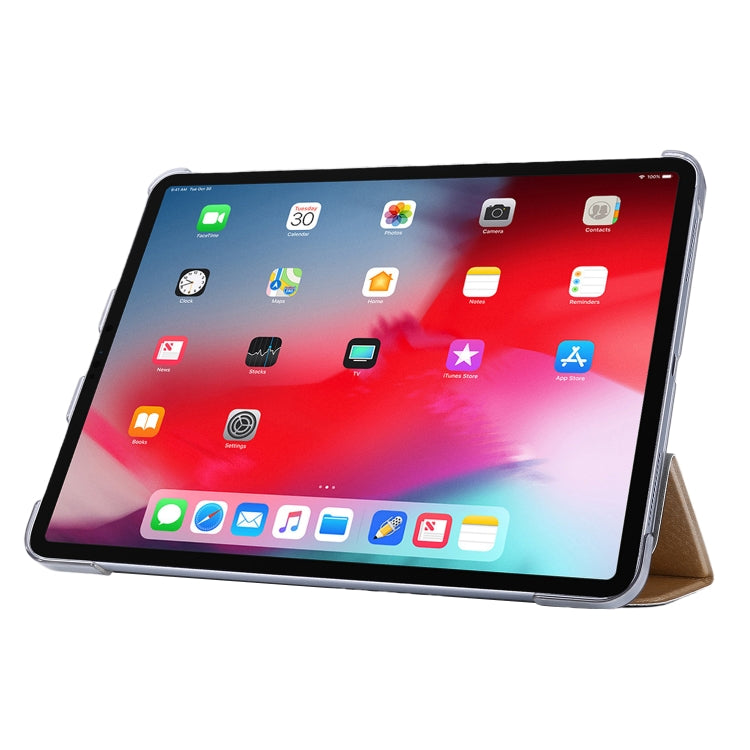 Silk Texture Horizontal Flip Magnetic PU Leather Case with Three-folding Holder & Sleep / Wake-up Function For iPad Air 2022 / 2020 10.9