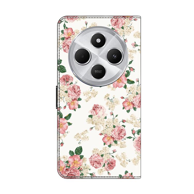 For Redmi 14C 4G Crystal-Like Painted Vegan Leather Phone Case