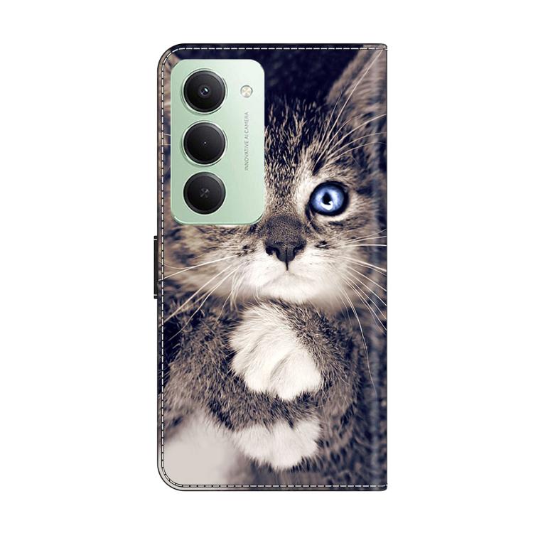 For Redmi 15 5G Global / 4G SEA 169.5mm Crystal-Like Painted Vegan Leather Phone Case