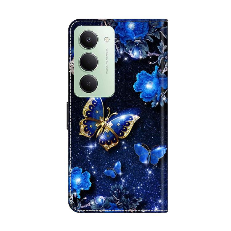 For Redmi 15 5G Global / 4G SEA 169.5mm Crystal-Like Painted Vegan Leather Phone Case