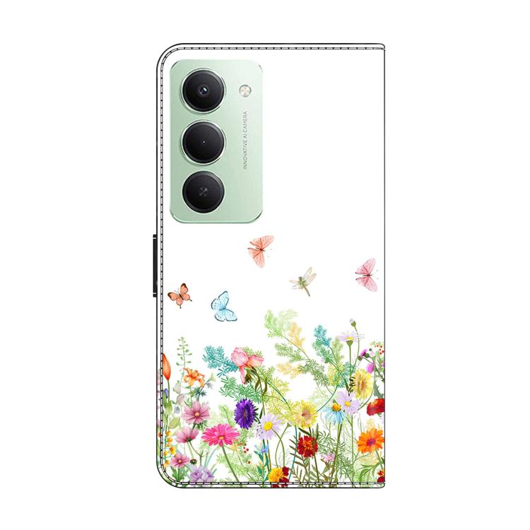 For Redmi 15 5G Global / 4G SEA 169.5mm Crystal-Like Painted Vegan Leather Phone Case