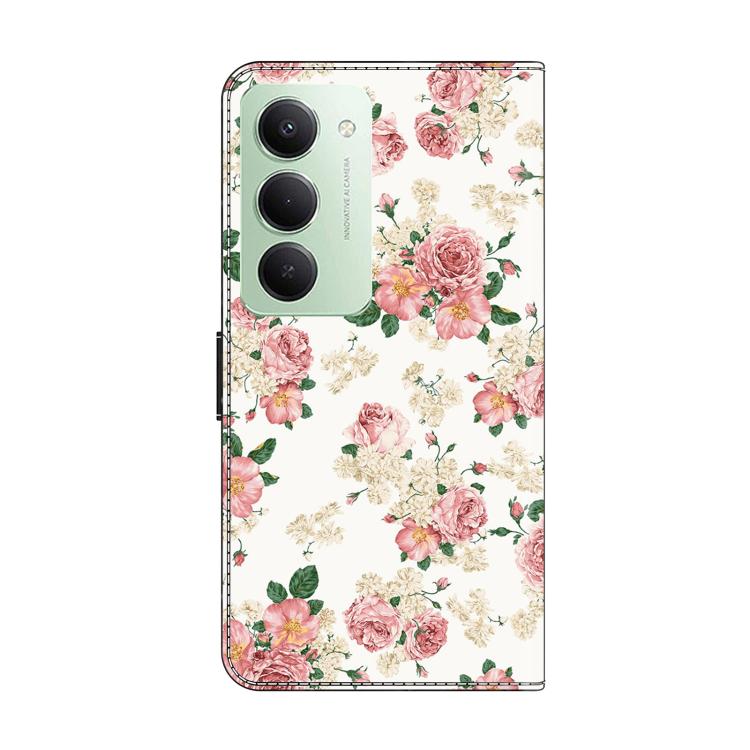 For Redmi 15 5G Global / 4G SEA 169.5mm Crystal-Like Painted Vegan Leather Phone Case