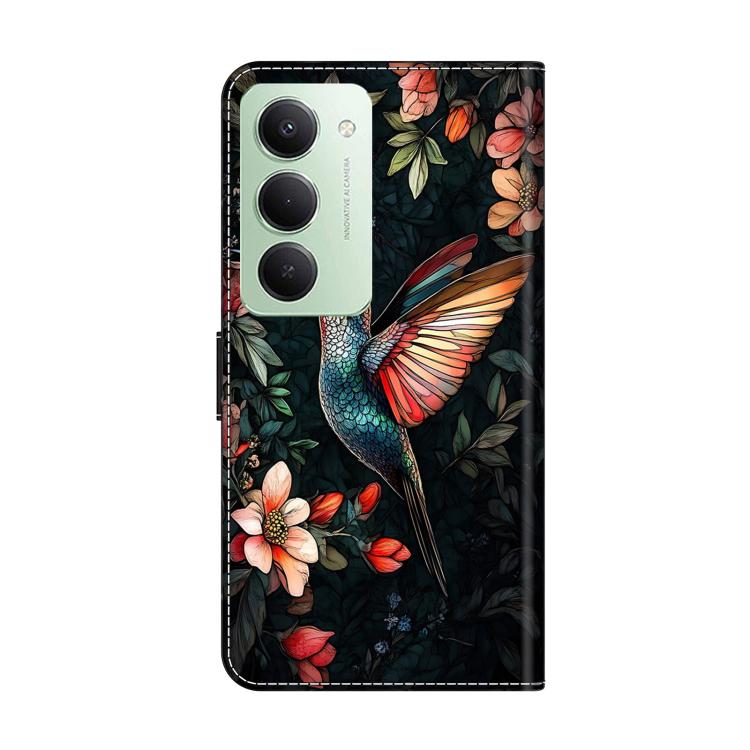 For Redmi 15 5G / 4G EU 171mm Crystal-Like Painted Vegan Leather Phone Case