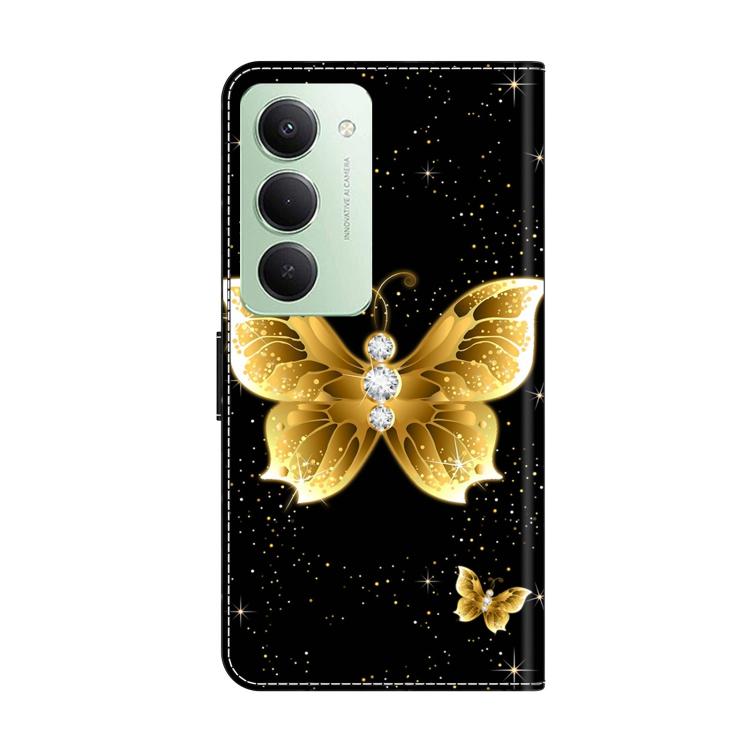 For Redmi 15 5G / 4G EU 171mm Crystal-Like Painted Vegan Leather Phone Case