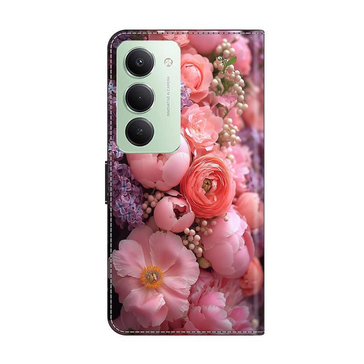 For Redmi 15 5G / 4G EU 171mm Crystal-Like Painted Vegan Leather Phone Case