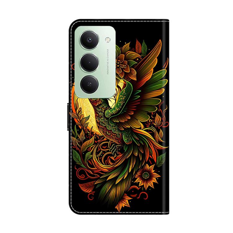 For Redmi 15 5G / 4G EU 171mm Crystal-Like Painted Vegan Leather Phone Case