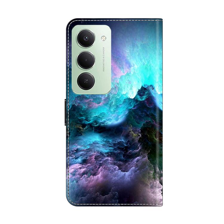 For Redmi 15 5G / 4G EU 171mm Crystal-Like Painted Vegan Leather Phone Case