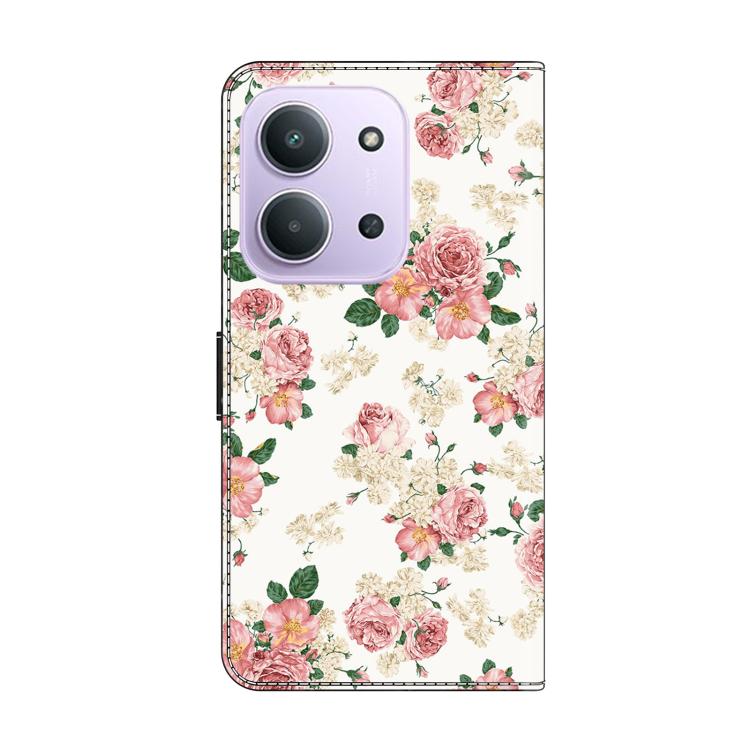 For Redmi 15C 5G / 4G EU 173mm / Poco C85 5G Crystal-Like Painted Vegan Leather Phone Case