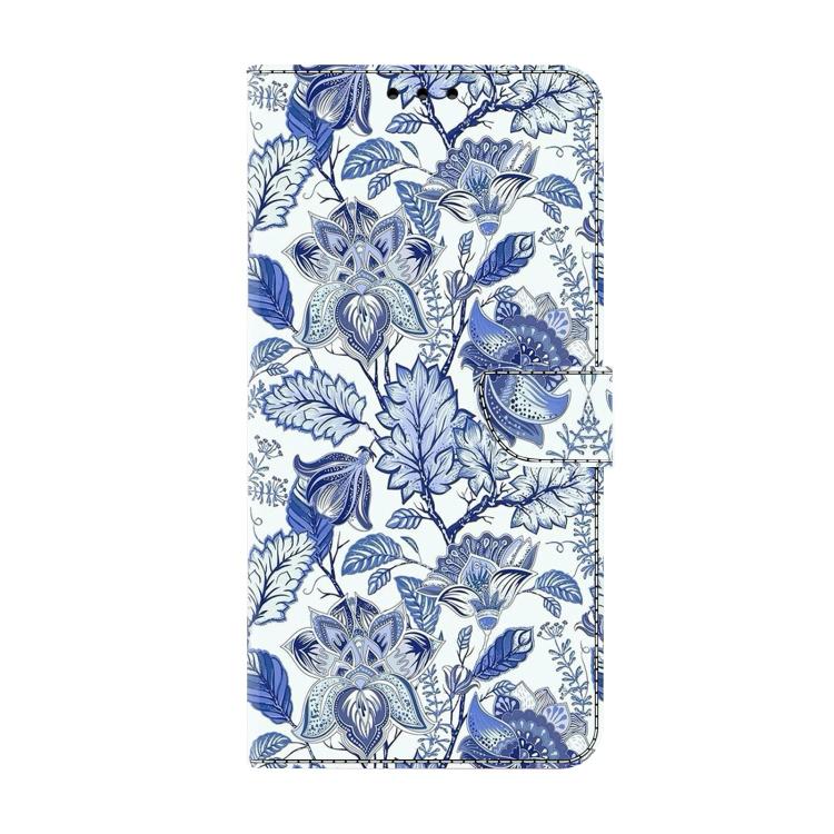For Redmi Note 14 Pro 5G Crystal-Like Painted Vegan Leather Phone Case