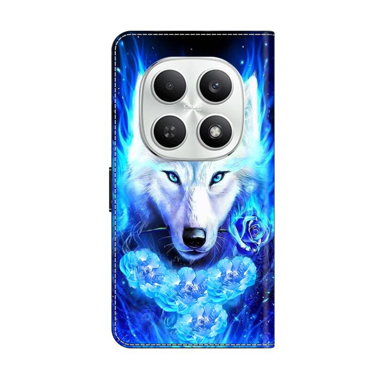 For Redmi Note 15 5G / 4G Global 164mm / Poco M8 5G Crystal-Like Painted Vegan Leather Phone Case