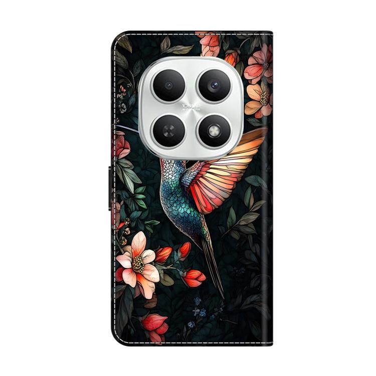 For Redmi Note 15 5G / 4G Global 164mm / Poco M8 5G Crystal-Like Painted Vegan Leather Phone Case