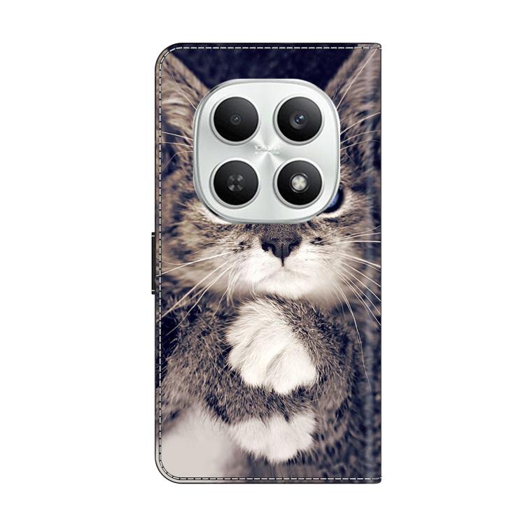 For Redmi Note 15 5G / 4G Global 164mm / Poco M8 5G Crystal-Like Painted Vegan Leather Phone Case